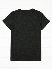 Herren T-Shirt mit Stier-Grafik – Rundhalsausschnitt, lässig, bequem