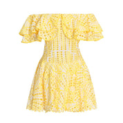 Sommerkleid mit Stickerei für Damen – Romantisch & Feminin