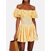 Sommerkleid mit Stickerei für Damen – Romantisch & Feminin