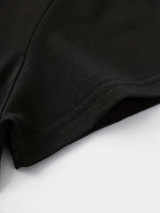 Damen T-Shirt mit Bienen- & Buchstaben-Print – Rundhalsausschnitt, Kurzarm, lässig, Frühling & Sommer