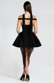 Damen Partykleid Mini – Figurbetont mit tiefem Dekolleté