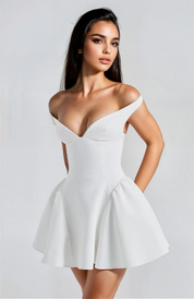 Variant image for Damen Mini Kleid Schwarz Größe M Polyester-3
